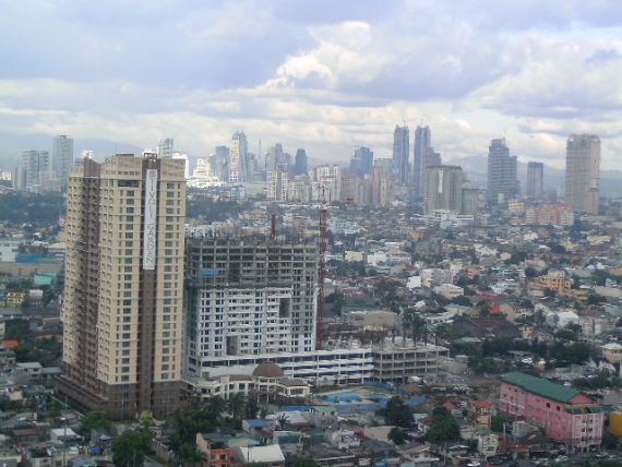 Philippines Overpopulation Skyline
