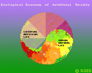 Flowering Artificial Intelligence Ecology © RGES